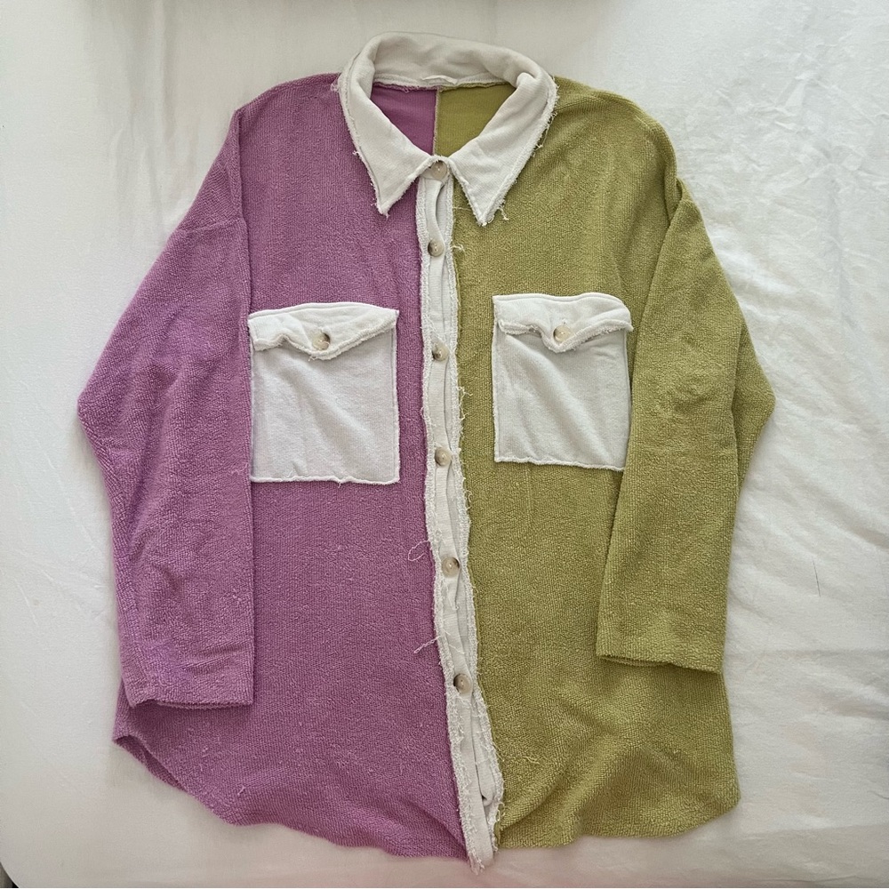 Terry Cloth Botton Down